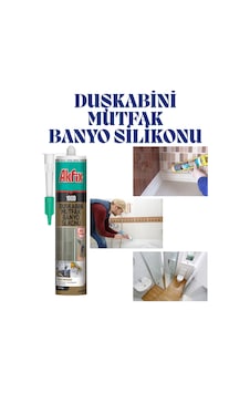 100d Şeffaf Duşakabin Silikonu 280 Gr - Küf Tutmaz Mastik-kararmayan Silikon 100d Şeffaf Duşakabin Silikonu 280 Gr - Küf Tutmaz Mastik-kararmayan Silikon