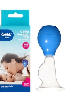 İncinar Wee Baby Göğüs Pompası Tırle - Mavi İncinar Wee Baby Göğüs Pompası Tırle - Mavi
