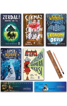 İlk Genç Timaş Çıkmaz Sokağın Ressamı - Sözcüklerin Kamera Arkası - Zerdali - Süper Başkan Set 5 Kitap İlk Genç Timaş Çıkmaz Sokağın Ressamı - Sözcüklerin Kamera Arkası - Zerdali - Süper Başkan Set 5 Kitap