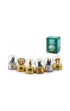 İbico İ12-079 Kar Küresi Cam Renkli 6.5cm Pilli Desen Işıklı Küçük Boy Metal İbico İ12-079 Kar Küresi Cam Renkli 6.5cm Pilli Desen Işıklı Küçük Boy Metal