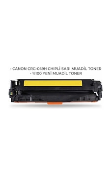 Canon Crg-059h /i-sensys Lbp852cx Chıpli Sarı Muadil Toner Canon Crg-059h /i-sensys Lbp852cx Chıpli Sarı Muadil Toner