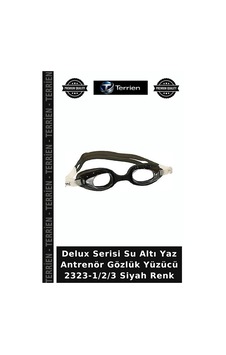 Delux Serisi Su Altı Yaz Antrenör Gözlük Yüzücü 2323-1/2/3 Siyah Renk Delux Serisi Su Altı Yaz Antrenör Gözlük Yüzücü 2323-1/2/3 Siyah Renk