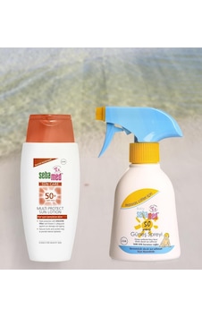 Sebamed Çok Yönlü Koruyucu Güneş Losyon Spf 50 150 Ml + Baby Güneş Spreyi 50spf 200ml Sebamed Çok Yönlü Koruyucu Güneş Losyon Spf 50 150 Ml + Baby Güneş Spreyi 50spf 200ml