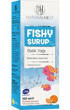 Natural Nest Fishy Şurup 150 Ml Natural Nest Fishy Şurup 150 Ml