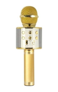 Karaoke Mikrofon Gold Gold Karaoke Mikrofon Gold Gold