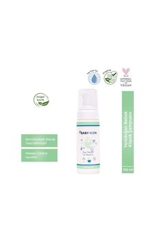 Baby İcon %100 Doğal Organik Vegan Yenidoğan Bebek Köpük Şampuanı 150 Ml Konak Önleyici Termal Su Katkılı Baby İcon %100 Doğal Organik Vegan Yenidoğan Bebek Köpük Şampuanı 150 Ml Konak Önleyici Termal Su Katkılı