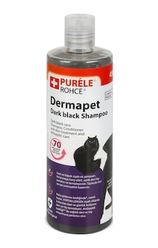 Purele Dermapet Black Dark Shampoo Kedi ve Köpek Şampuanı 450 Ml