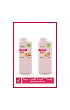 Dicora Urban Fit C Vitamini Narenciye & Kayısı Duş Jeli 2 x 400 ML Dicora Urban Fit C Vitamini Narenciye & Kayısı Duş Jeli 2 x 400 ML