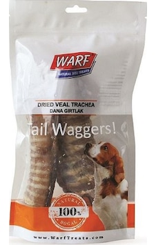 Warf Kurutulmuş Dana Gırtlak Köpek Ödül 120 G Warf Kurutulmuş Dana Gırtlak Köpek Ödül 120 G