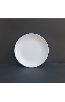 12 Adet Standart Düz Melamin Tatlı & Yemek Servis Tabağı 23 Cm - Beyaz Beyaz 12 Adet Standart Düz Melamin Tatlı & Yemek Servis Tabağı 23 Cm - Beyaz Beyaz