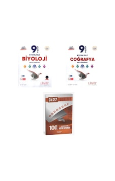 2027 Limit 9. Sınıf Etkinlikli Maarif Biyoloji + Coğrafya Soru + Anla Kazan Paragraf Deneme 3'lü Set 2027 Limit 9. Sınıf Etkinlikli Maarif Biyoloji + Coğrafya Soru + Anla Kazan Paragraf Deneme 3'lü Set