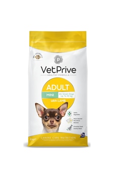 Vet Prive Mini Ve Küçük Irk Yetişkin Köpek Maması Kuzu Etli 8 Kg Vet Prive Mini Ve Küçük Irk Yetişkin Köpek Maması Kuzu Etli 8 Kg