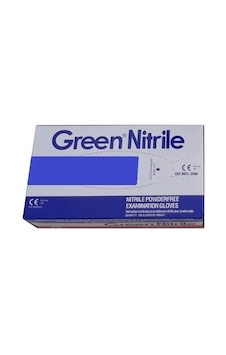 Green Nitril Mavi Eldiven M Beden 100'lü Green Nitril Mavi Eldiven M Beden 100'lü
