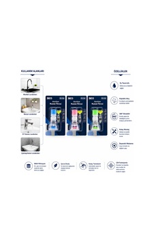 12 Adet Musluk Ucu Filtresi 2 Katmanlı - Taşlı - Pervaneli 360 16-19mm Tüm Musluklara 5705 12 Adet Musluk Ucu Filtresi 2 Katmanlı - Taşlı - Pervaneli 360 16-19mm Tüm Musluklara 5705
