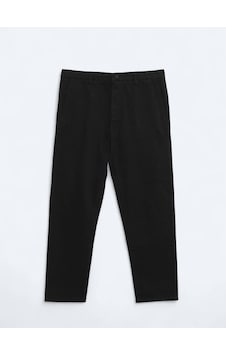 Kip Siyah Dokuma Relaxed Fit Casual Pamuk Karışımlı Pantolon Siyah Kip Siyah Dokuma Relaxed Fit Casual Pamuk Karışımlı Pantolon Siyah