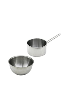 2pcs Set Paslanmaz Çelik Cheff Sütlük - Sosluk 14cm - Derin Kap 17cm 5047 Çok Renkli 2pcs Set Paslanmaz Çelik Cheff Sütlük - Sosluk 14cm - Derin Kap 17cm 5047 Çok Renkli