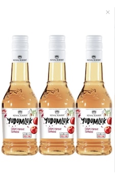 Kemal Kükrer Yudumluk Cam Dört Hırsı z Sirkesi 3 x 500 ML Kemal Kükrer Yudumluk Cam Dört Hırsı z Sirkesi 3 x 500 ML