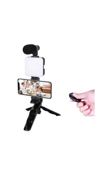 Mey İthalat Telefon Tutucu Led Işıklı Kumandalı Mikrofon Telefon Vlog Video Kayıt Diğer Mey İthalat Telefon Tutucu Led Işıklı Kumandalı Mikrofon Telefon Vlog Video Kayıt Diğer