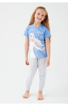 Frozen D4772-3 Çocuk Indigo Pijama Frozen D4772-3 Çocuk Indigo Pijama
