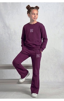 Dmb Kids Kız Eşofman Takım 26kdmb9968 Bordo