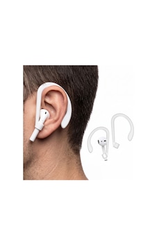 Silikon Kulaklık Kancası 2 Li Set Saplı Bluetooth Kulaklıklar İçin Düşme Önleyici Esnek Kulak Askısı, Spor Ve Günlük Kullanım Beyaz Beyaz Silikon Kulaklık Kancası 2 Li Set Saplı Bluetooth Kulaklıklar İçin Düşme Önleyici Esnek Kulak Askısı, Spor Ve Günlük Kullanım Beyaz Beyaz