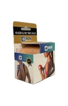 Iron Kinesio Tape Gold Bandı 5 cm x 5 mt - Ten Rengi Iron Kinesio Tape Gold Bandı 5 cm x 5 mt - Ten Rengi