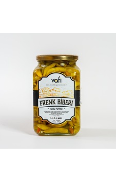 Vafi Turşu Serisi Frenk Biberi Turşusu 1000cc-500gr-8490 Vafi Turşu Serisi Frenk Biberi Turşusu 1000cc-500gr-8490