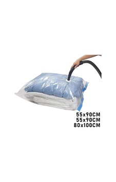 3lü Set Vakumlu Poşet Hurç 2 Adet Xl 55x90cm + 1adet Xxl 80x100cm %75 Yer Tasarrufu 5570 Çok Renkli