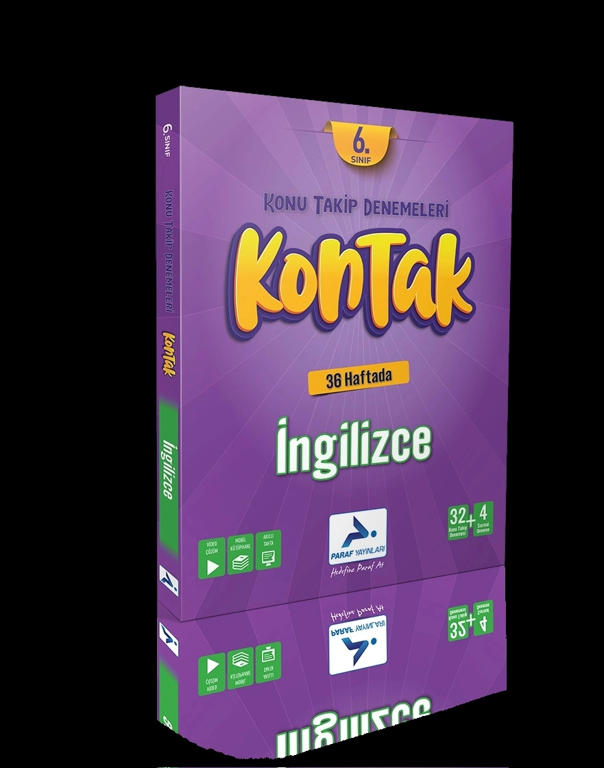 Paraf 6. Sınıf Kontak İngilizce Deneme Paraf 6. Sınıf Kontak İngilizce Deneme