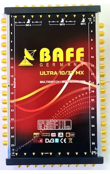 Baff 10/32 - 3Uydu Girişli 32Çıkışlı Uydu Santrali Multiswitch Baff 10/32 - 3Uydu Girişli 32Çıkışlı Uydu Santrali Multiswitch