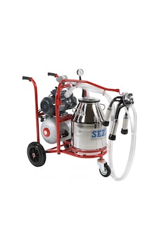 Sezer Pls 1 Tek Sağım Kuru Pompa Paslanmaz Çelik Tek Güğüm 30 L Süt Sağım Makinesi Sezer Pls 1 Tek Sağım Kuru Pompa Paslanmaz Çelik Tek Güğüm 30 L Süt Sağım Makinesi