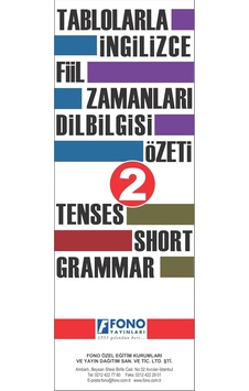 Tablolarla İngilizce Fiil Zamanları Dilbilgisi Özeti 2
