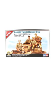 1/35 Alman Afrika Tank Mürettebatı Askeri Figür Maketi, Hobbyboss 84409 1/35 Alman Afrika Tank Mürettebatı Askeri Figür Maketi, Hobbyboss 84409