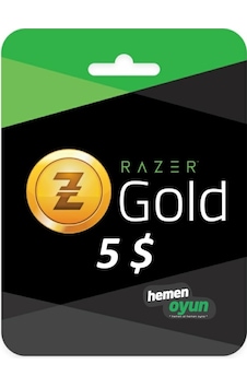 Hemenoyun Razer Gold 5 Usd Dolar Hemenoyun Razer Gold 5 Usd Dolar