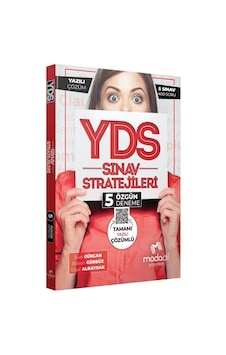 Modadil Yds Sınav Stratejileri Tamamı Yazılı Çözümlü 5 Özgün Deneme Modadil Yayınları