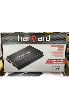 Harward Hr-2950.4 4 Kanal Oto Amfi 2750w Maksimum 4x50 Rms 4 Ohm Güçlü Araç Amplifikatörü Harward Hr-2950.4 4 Kanal Oto Amfi 2750w Maksimum 4x50 Rms 4 Ohm Güçlü Araç Amplifikatörü