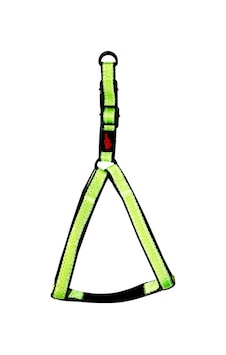Natura Reflektörlü Köpek Göğüs Tasması Xs Neon Sarı