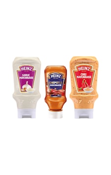 Heinz Mayonez Sarımsaklı 400 Gr - Chili Acılı 405 Gr - Chipotle 225 Gr 3 Lü Set Heinz Mayonez Sarımsaklı 400 Gr - Chili Acılı 405 Gr - Chipotle 225 Gr 3 Lü Set