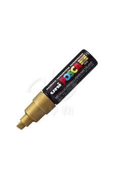 Uni Posca Marker Pc-8K 8.0 Mm Gold Uni Posca Marker Pc-8K 8.0 Mm Gold