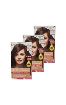 Miss Magic Saç Boyası 5.75 Koyu Kestane 3'lü