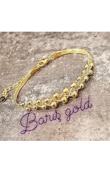 Barışgold 22Ayar Altın Kaplama Bileklik N11.59984 Çok Renkli Barışgold 22Ayar Altın Kaplama Bileklik N11.59984 Çok Renkli