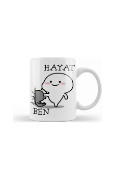 Hayat Ben Komik Kupa Bardak Porselen Karışık Hayat Ben Komik Kupa Bardak Porselen Karışık
