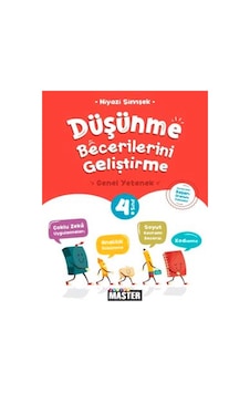 Okyanus Yayınları 4. Sınıf Junior Master Düşünme Becerilerini Geliş Genel Yetenek P-214028 Okyanus Yayınları 4. Sınıf Junior Master Düşünme Becerilerini Geliş Genel Yetenek P-214028