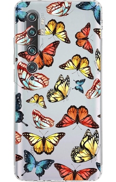 Xiaomi Mi Note 10 Pro İle Uyumlu Water Color 2 Kamera Korumalı Şeffaf Kılıf Şeffaf Xiaomi Mi Note 10 Pro İle Uyumlu Water Color 2 Kamera Korumalı Şeffaf Kılıf Şeffaf