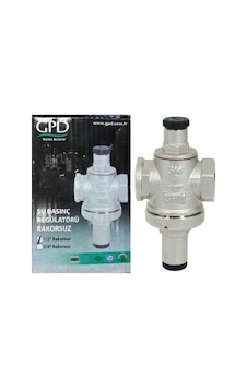 Gpd Su Basınç Regülatörü 1/2" Düşürücü ( Rekorsuz ) Gpd Su Basınç Regülatörü 1/2" Düşürücü ( Rekorsuz )