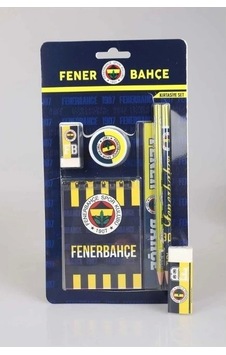 Fenerbahçe Kırtasiye Seti Not Defterli 6 Lı Çok Renkli