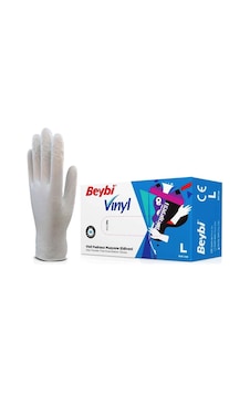 Beybi Pudrasız Vinil Vinyl Muayene Eldiveni Large- 20 Pk - 1 Koli Beybi Pudrasız Vinil Vinyl Muayene Eldiveni Large- 20 Pk - 1 Koli