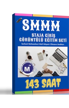 Smmm Staja Giriş Görüntülü Eğitim Seti 143 Saat Smmm Staja Giriş Görüntülü Eğitim Seti 143 Saat