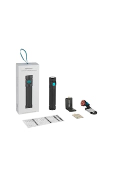 Olight Baton 4 Pro Siyah 1600 Lümen Şarjlı Led El Feneri 200 M Menzil, Usb-c, Ipx8