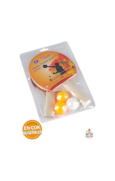 Ev İçin Masa Tenisi Raket Seti - 2 Raket 3 Toplu Başlangıç Paketi Ev İçin Masa Tenisi Raket Seti - 2 Raket 3 Toplu Başlangıç Paketi
